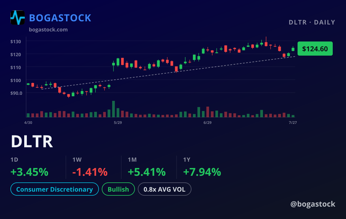DLTR chart
